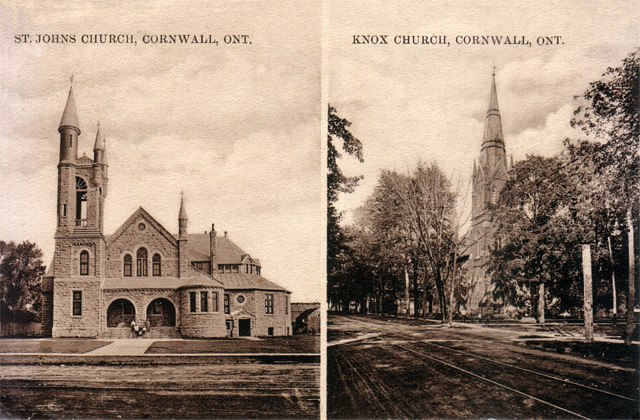 St. John’s Presbyterian and Knox Presbyterian, Cornwall, Ontario