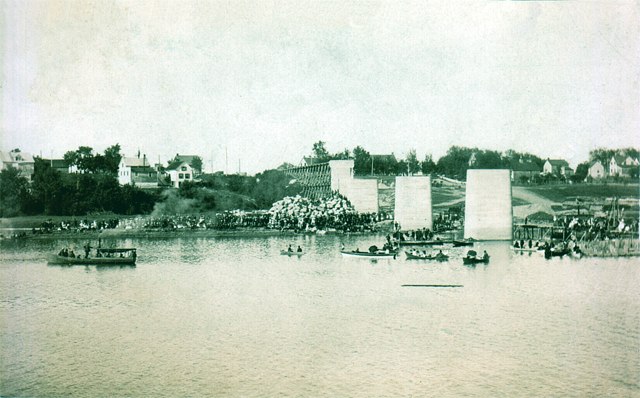 Regatta brings out huge crowds.