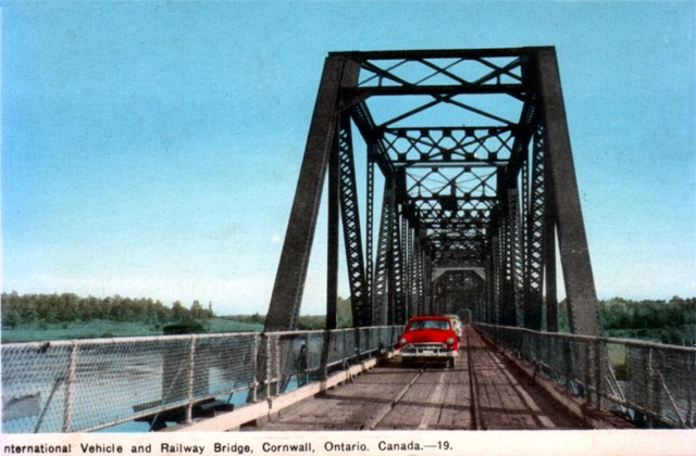 Rail Bridge “Planked” to Accommodate Automobiles.