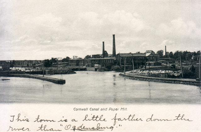 The Toronto Paper Mill was later known as Howard Smith Paper Mill