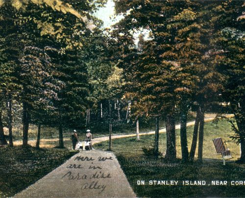 The Algonquin Hotel on Stanley Island, near Cornwall, Ontario