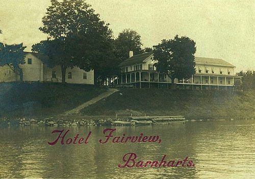 Hotel Fairview on Barnhart Island, Cornwall, Ontario