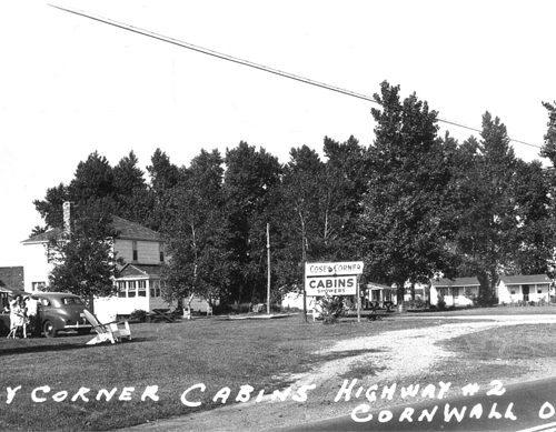 The Cosey Corner Cabins, Cornwall, Ontario