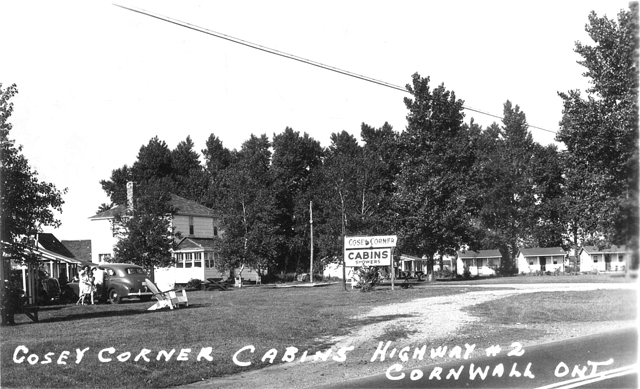 The Cosey Corner Cabins, Cornwall, Ontario