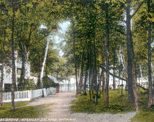 The Algonquin Hotel on Stanley Island, near Cornwall, Ontario