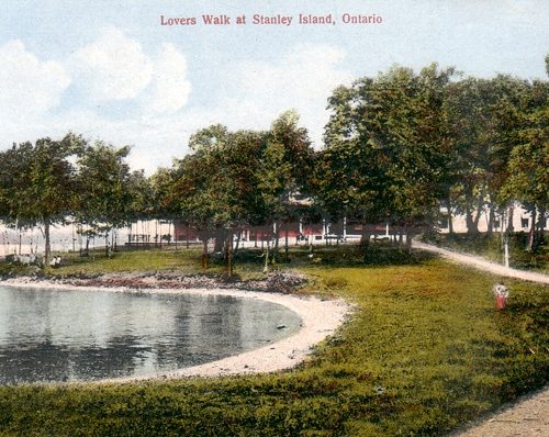 Lover’s Walk on Stanley Island, near Cornwall, Ontario