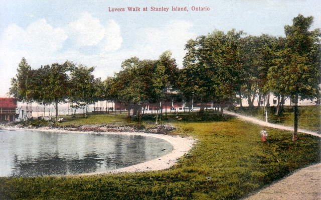 Lover’s Walk on Stanley Island, near Cornwall, Ontario