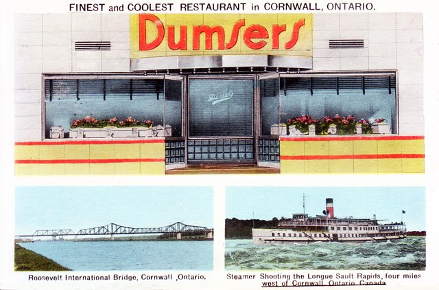 Dumser's Restaurant. Cornwall, Ontario