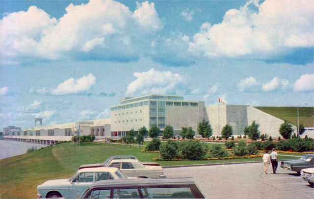 Robert H. Saunders Power Station & Generating Dam. Cornwall, Ontario