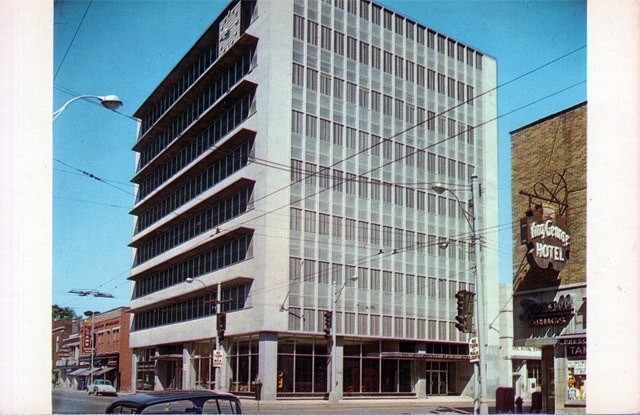 The St. Lawrence Seaway Authority Building. Cornwall, Ontario