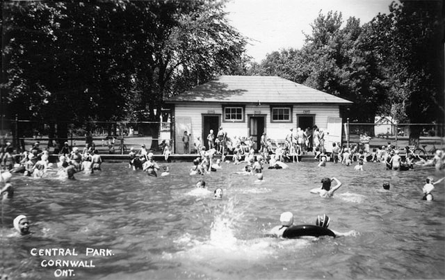 Community Pool at Central Park.