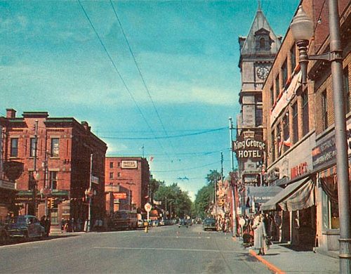 Corner of Second & Pitt Streets. Cornwall, Ontario