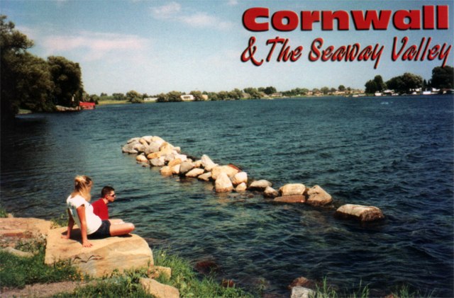 Tourist card, Cornwall, Ontario