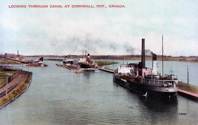 Earlier ships at Howard Smith Paper Mill / Domtar, Cornwall, Ontario