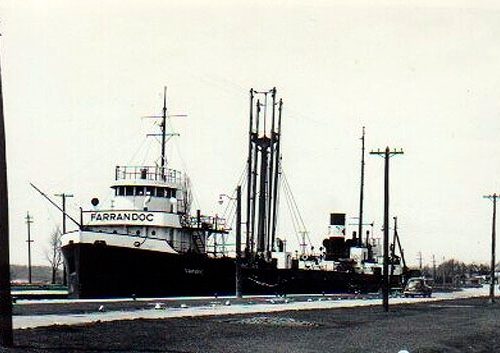 The Motor Vessel Farrandoc at Cornwall. Ontario