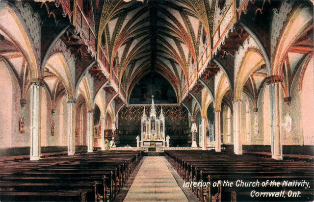 Interior of the Church of the Nativity