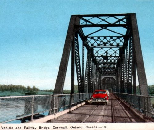 Rail Bridge “Planked” to Accommodate Automobiles.