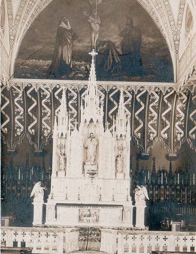 Altar at the Church of the Nativity.