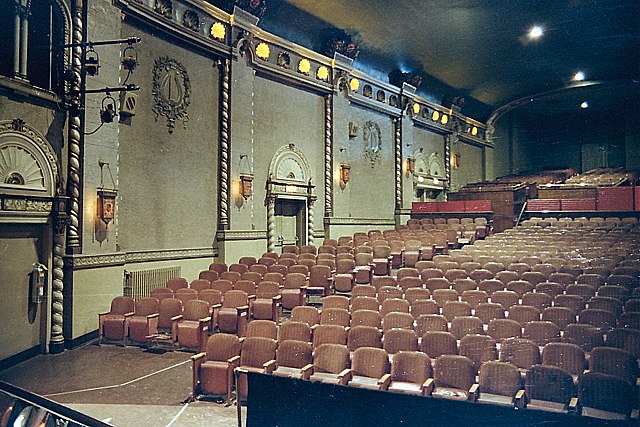 Eastern view of auditorium.