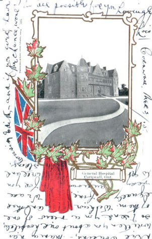 Patriotic Card of Cornwall General Hospital