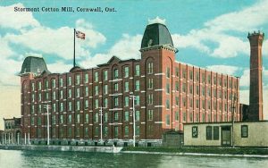 Stormont Cotton Mill & Flagstaff, Cornwall, Ontario