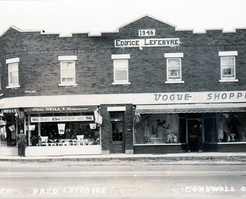 Edifice Lefebvre, Montreal Road, Cornwall, Ontario