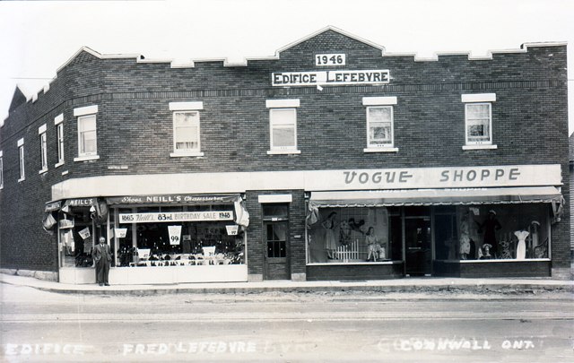 Edifice Lefebvre, Montreal Road, Cornwall, Ontario