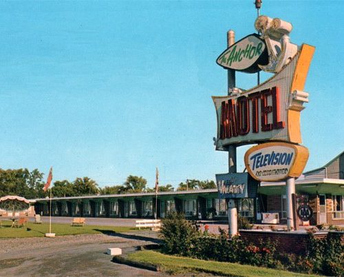 Anchor motel, Cornwall, Ontario