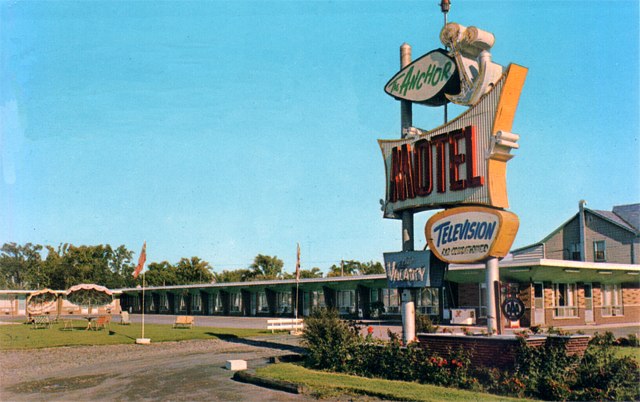 Anchor motel, Cornwall, Ontario