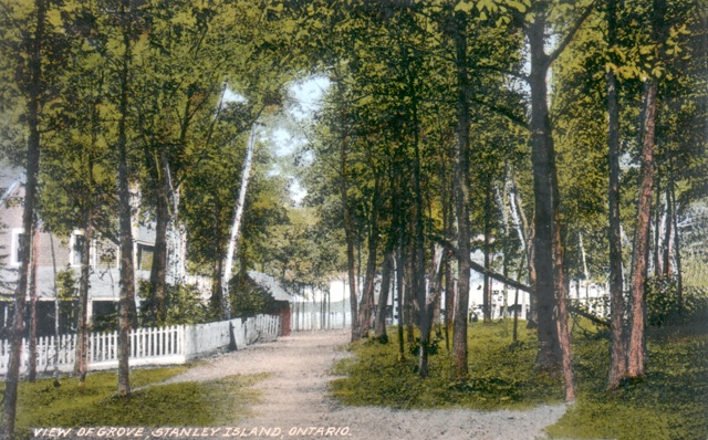 The Algonquin Hotel on Stanley Island, near Cornwall, Ontario