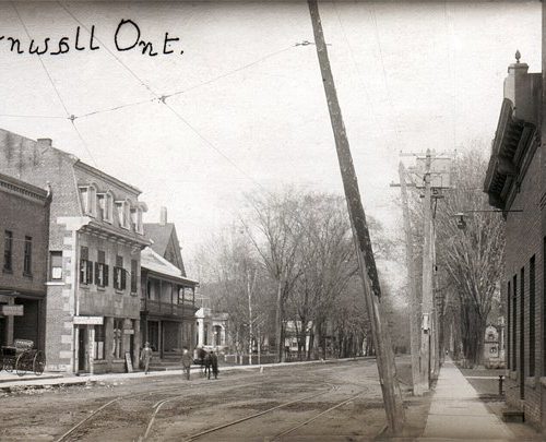 Second Street looking East. Cornwall, Ontario