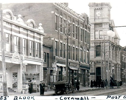 West side of Pitt near Second Street, Cornwall, Ontario