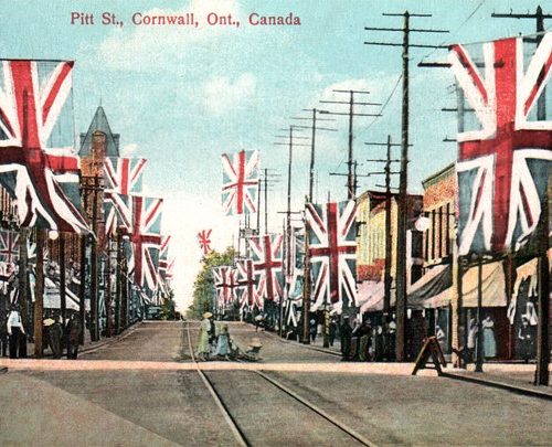 The 24th of May (Queen Victoria’s Birthday in 1819). Cornwall, Ontario