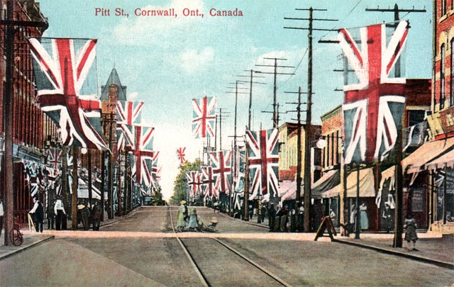 The 24th of May (Queen Victoria’s Birthday in 1819). Cornwall, Ontario