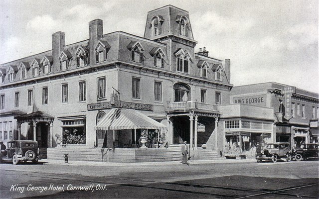 King George Hotel. Cornwall, Ontario