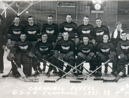 Cornwall Flyers, O.D.H.A. Champions 1937-1938, Cornwall, Ontario