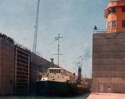 Dwight D. Eisenhower Lock. Cornwall, Ontario