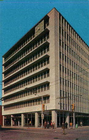 The St. Lawrence Seaway Authority Building. Cornwall, Ontario