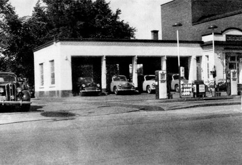 Esso Service Station. Cornwall, Ontario