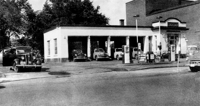 Esso Service Station. Cornwall, Ontario