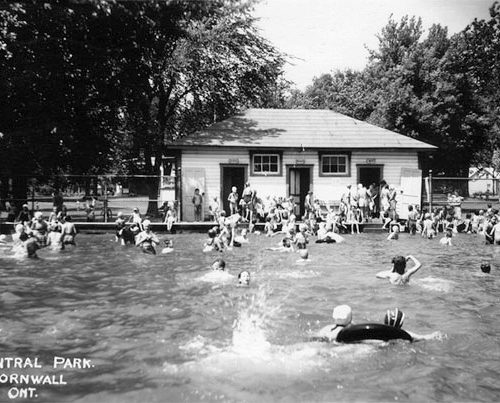 Community Pool at Central Park.