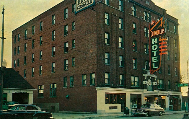 Cornwallis Hotel. Cornwall, Ontario