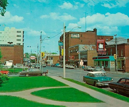 Second Street near Augustus Street. Cornwall, Ontario