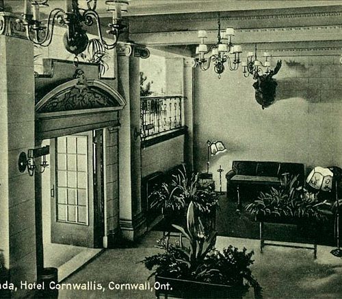 Cornwallis Hotel, Cornwall, Ontario