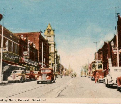 Pitt Street looking North, Cornwall, Ontario