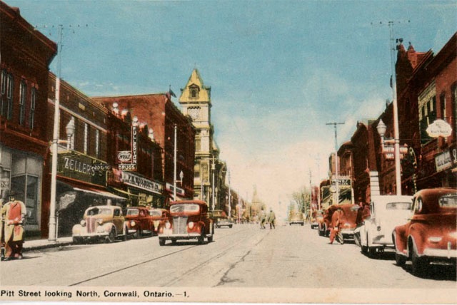 Pitt Street looking North, Cornwall, Ontario