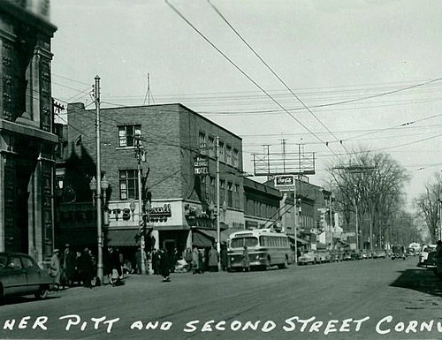 Pitt and Second Street. Cornwall, Ontario