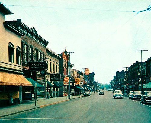 Looking South from Pitt and Second Streets. Cornwall, Ontario