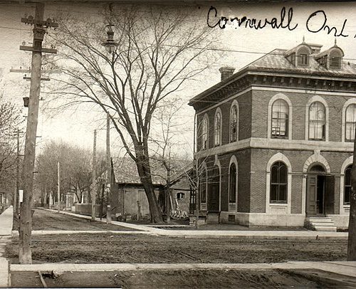 The Copeland Block—Corner of Pitt and Third Street. Cornwall, Ontario