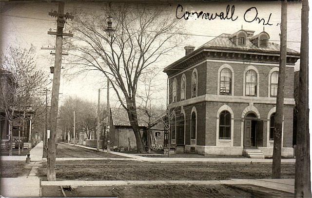 The Copeland Block—Corner of Pitt and Third Street. Cornwall, Ontario